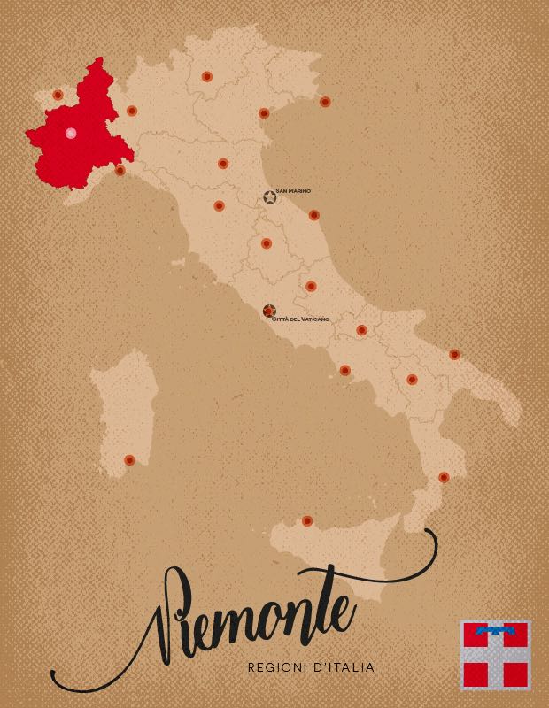 Italia Regioni Piemonte