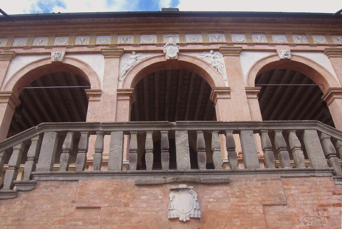 Loggia della Villa dei Vescovi nei Colli Euganei