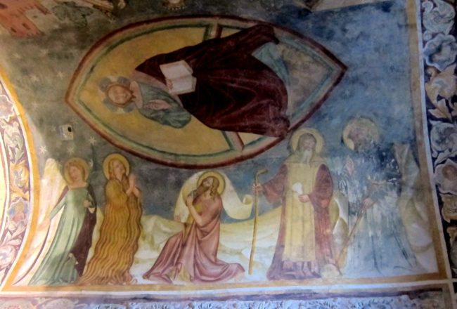 affreschi tempietto longobardo Cividale