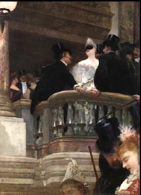 Manet e la Parigi moderna: Gervex ,Ballo all'Opéra