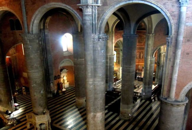 Il Guercino a Piacenza: vista dal matroneo del Duomo