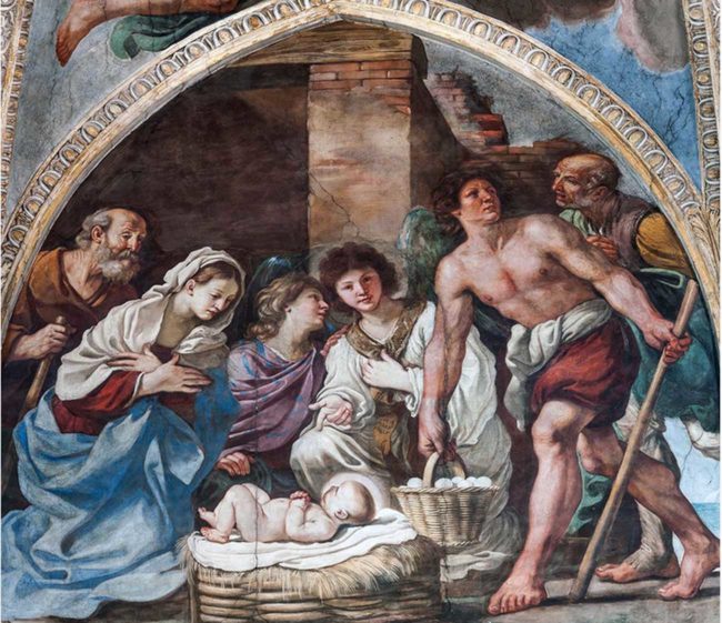Guercino a Piacenza: affreschi della cupola del Duomo - copyright: http://guercinopiacenza.com