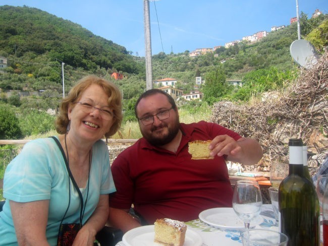 Mariella con Enrico 