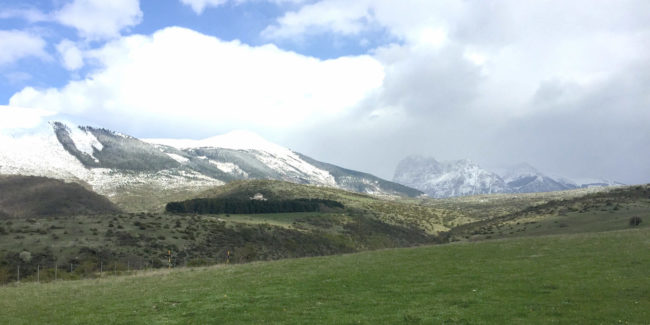 Santuario Macereto, uno dei "palchi" di RisorgiMarche. Img: www.risorgimarche.it