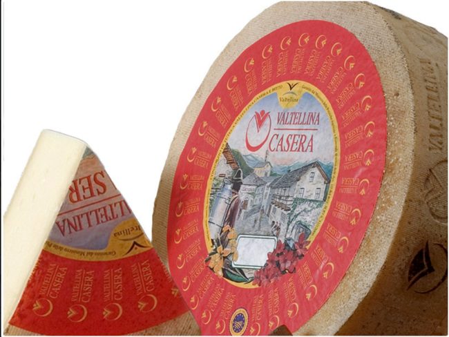 Formaggio Casera della Valtellina