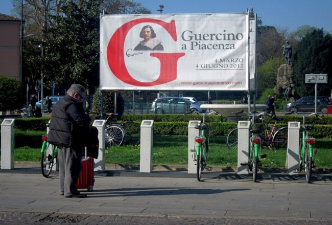Il Guercino a Piacenza: il primo benvenuto in città