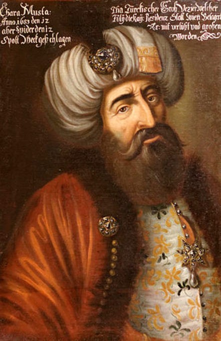 Rione Turchia a Moena ritratto di Mustafa Pasha