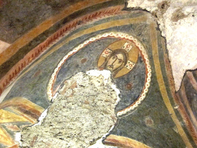 Cristo nella cripta S:Giovanni Domnarum a Pavia