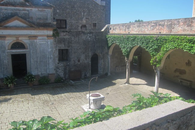 Cortile Castello Cini Monselice