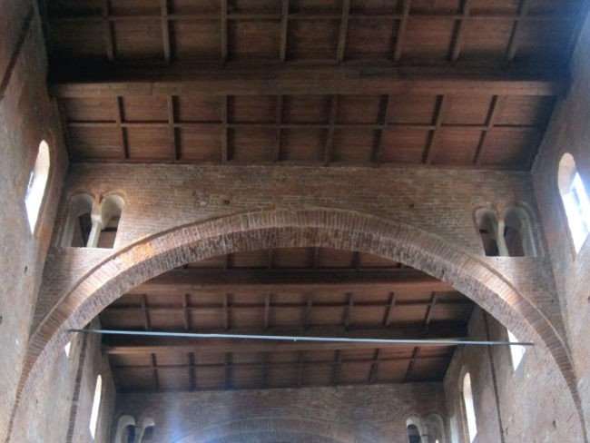 soffitto basilica Lomello