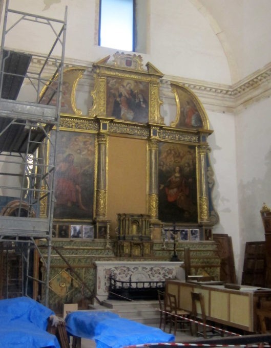 S. Agpstino Cagliari altare laterale