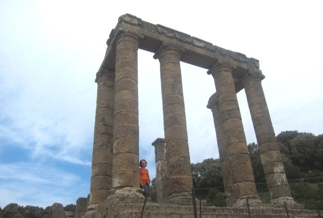 colonne del tempio di Antas