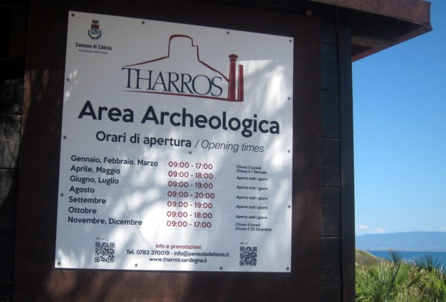 tharros area archeologica