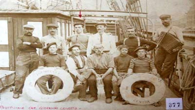 foto di marinai museo marinaro di camogli