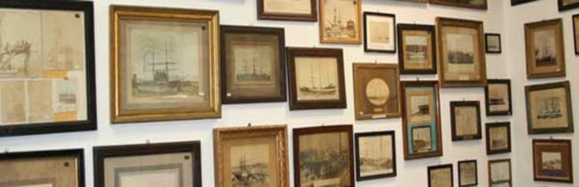quadri al museo marinaro di camogli