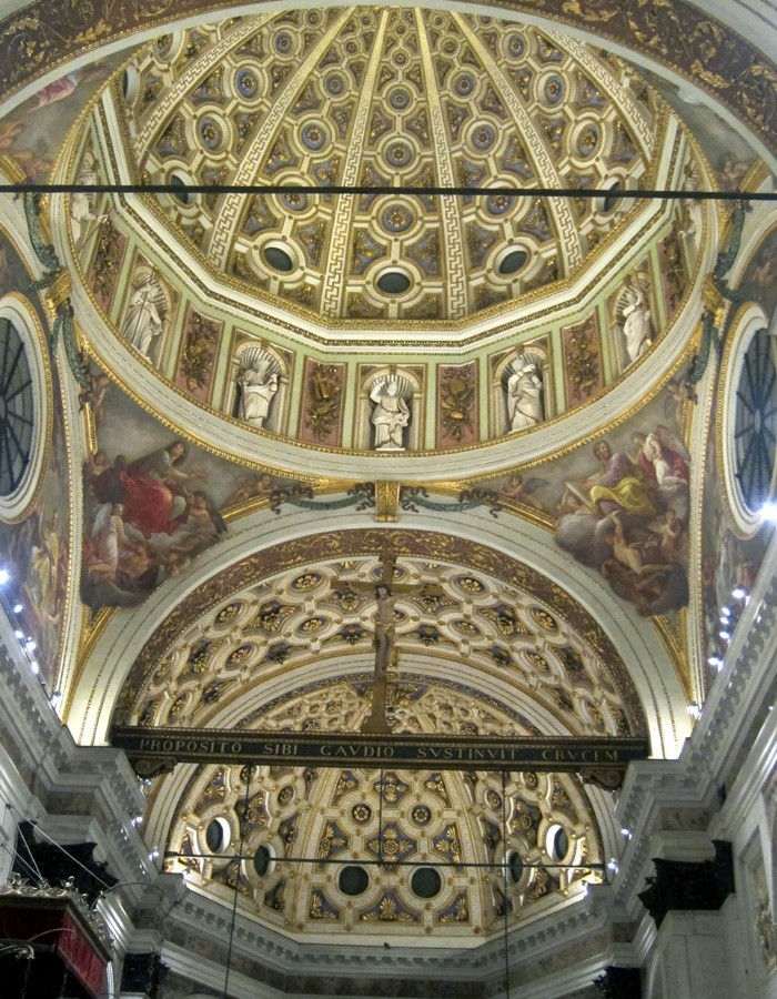 santa maria miracoli soffitto