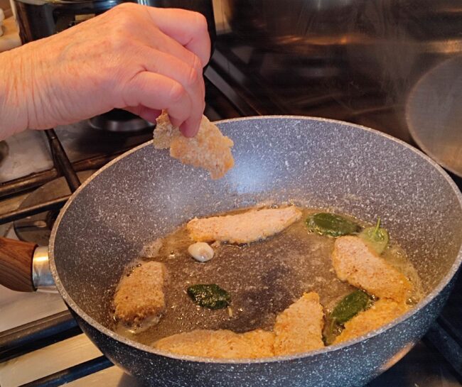 preparazione pesce persico